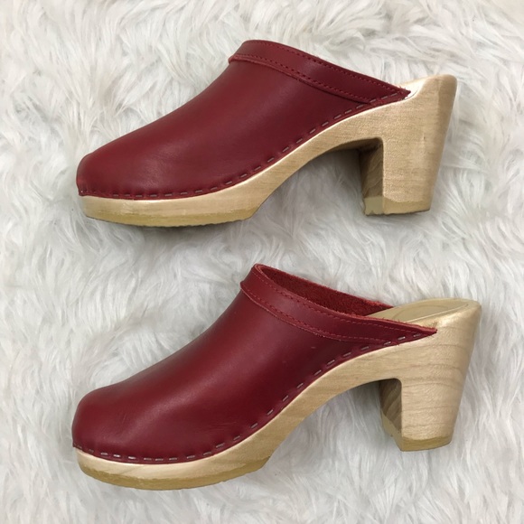 No. 6 Old School high heel clogs - Picture 9 of 11